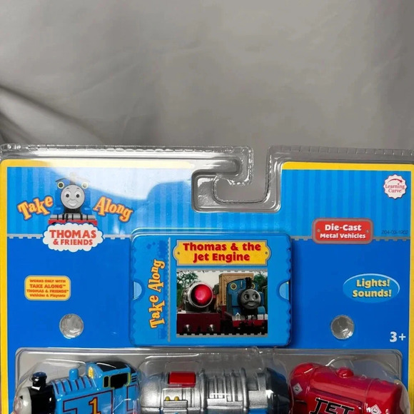Thomas the Train & The Jett Engine Diecast Metal Vehicle NEW 2006 Take Along - Picture 3 of 5